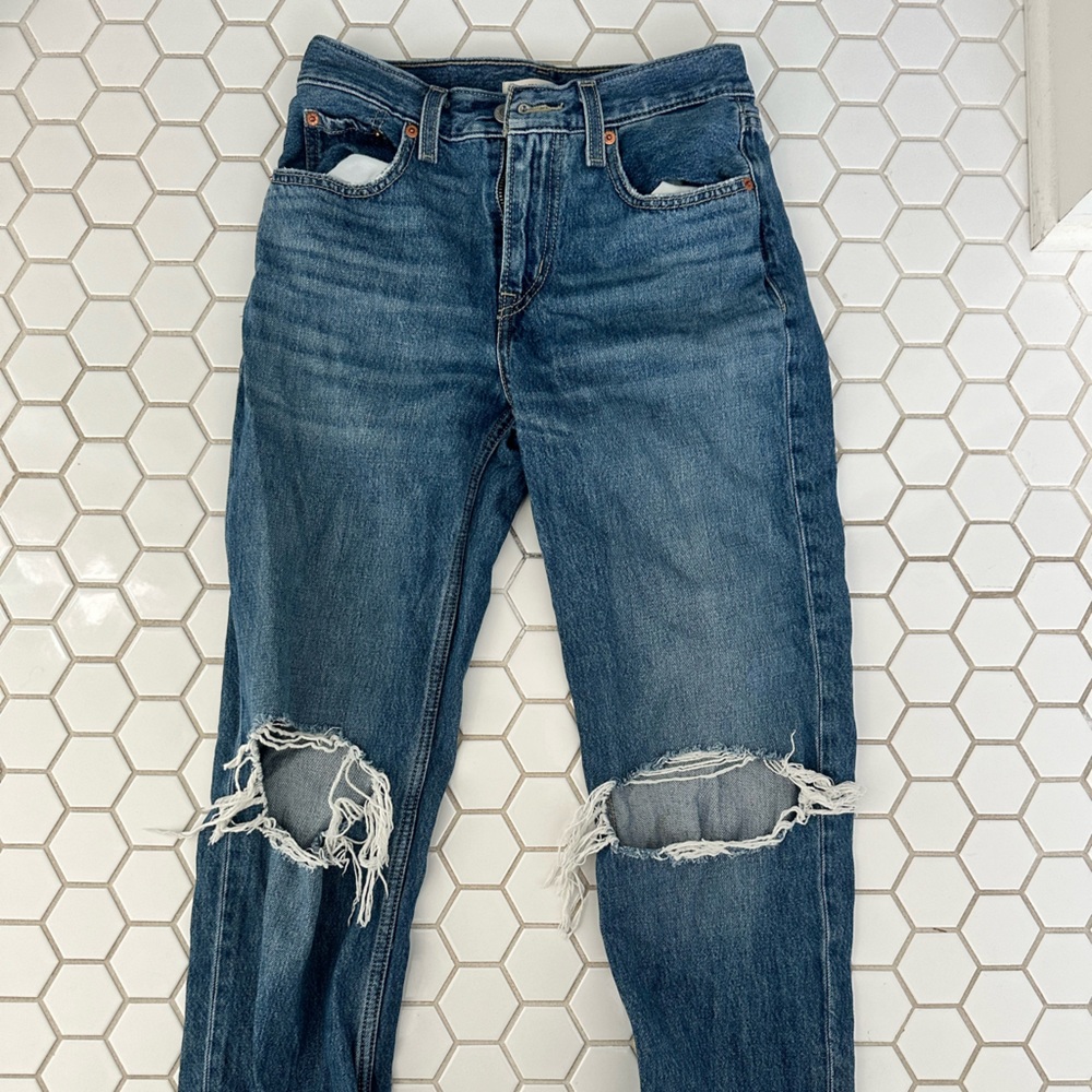 LEVIS low pro straight jeans